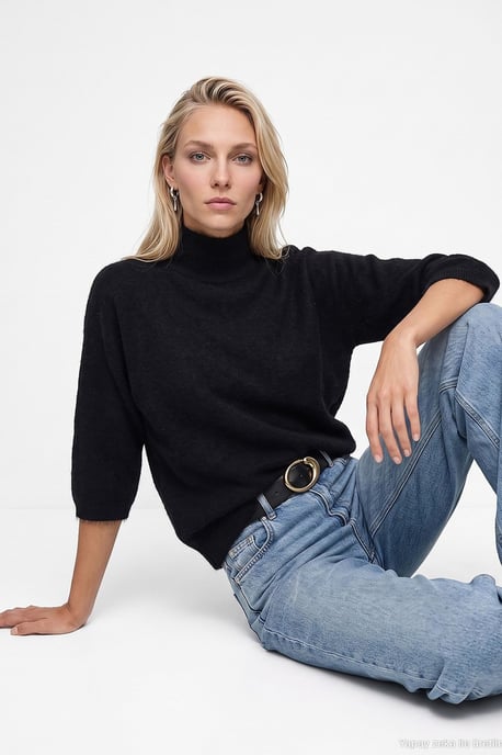 Damen-Wollmischpullover - Image 1