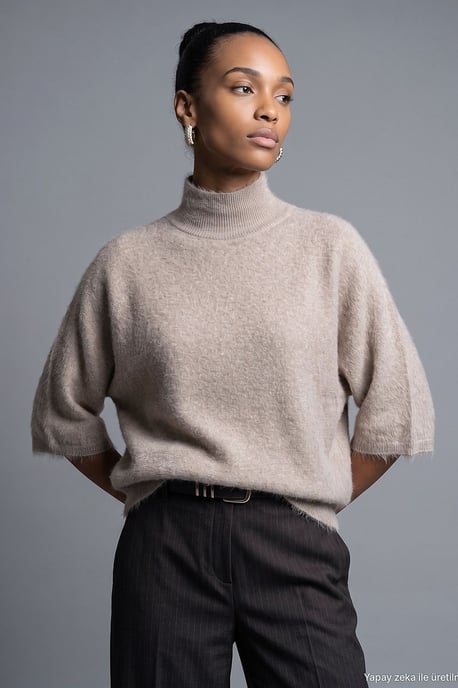 Damen-Wollmischpullover - Image 1