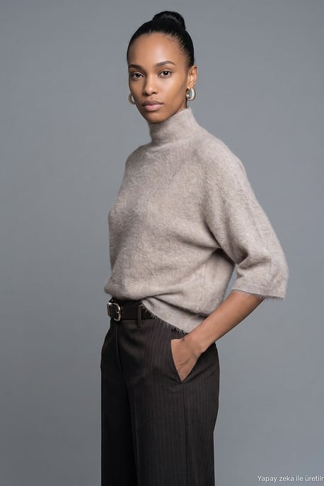 Damen-Wollmischpullover - Image 3