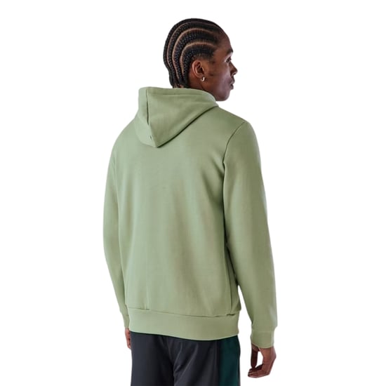 Lacoste - "Basic" Hoodie mit durchgehendem Reißverschluss für Herren, Baumwollmischung (Thymian-Grün) - Image 4