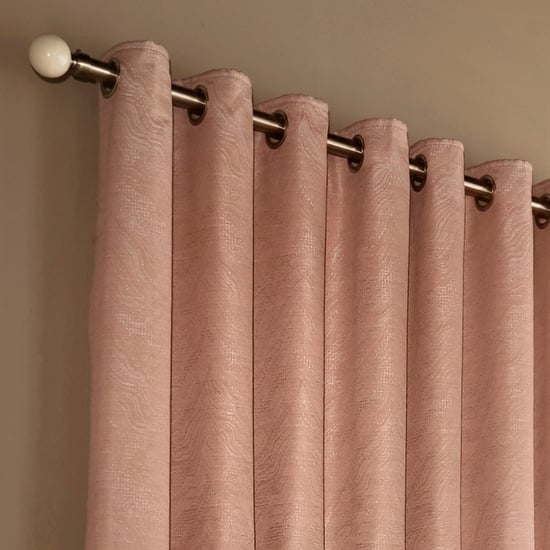 Himalaya Jacquard Ösenschals in Blush - Image 2