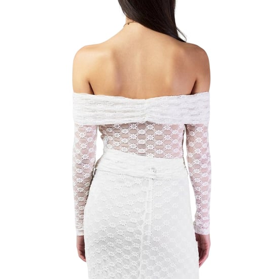 Bardot - Schulterfreies Top für Damen (Weiß) - Image 3