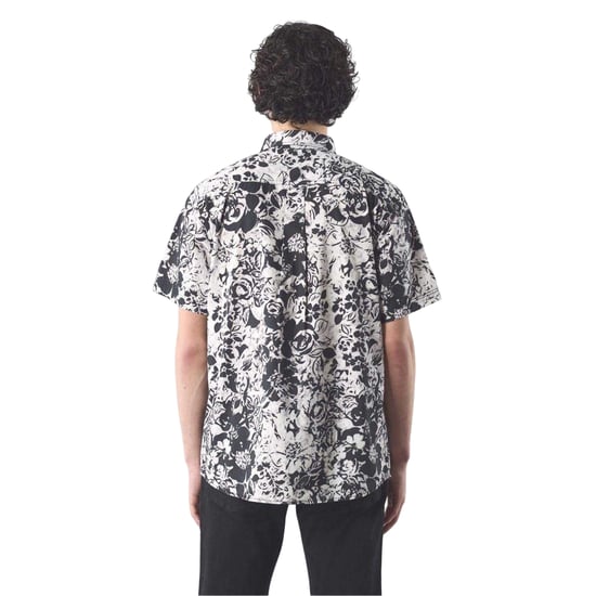 Pretty Green - "Molineux" Hemd für Herren, Regulär, kurzärmlig (Schwarz/Weiß) - Image 3