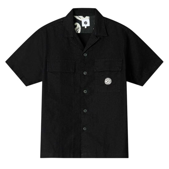 Pretty Green - Hemd für Herren, Regulär, kurzärmlig (Schwarz) - Image 2