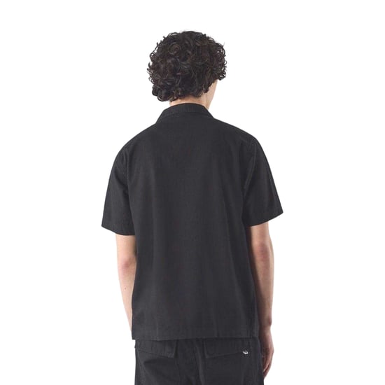 Pretty Green - Hemd für Herren, Regulär, kurzärmlig (Schwarz) - Image 3