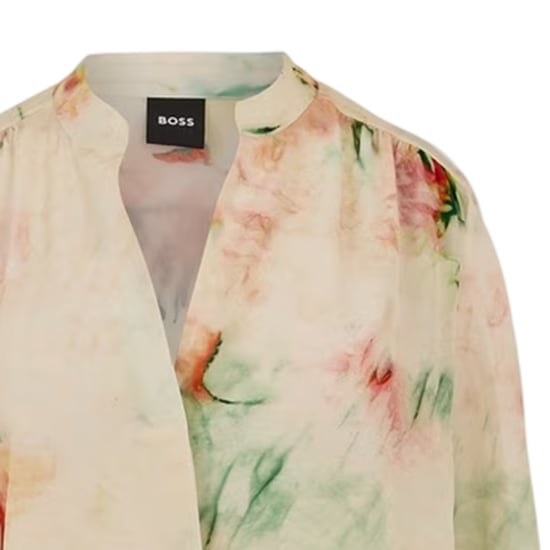 Boss - Bluse für Damen, Seide (Bunt) - Image 3