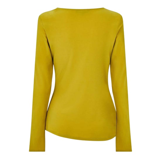 Biba - Bluse für Damen, Knopfdetail (Chartreuse) - Image 3