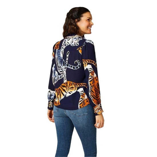 Biba - Bluse für Damen, Langärmlig (Bunt) - Image 3