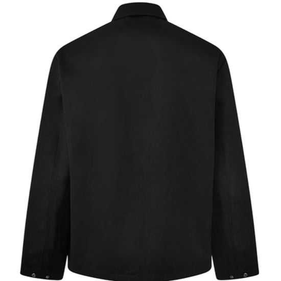 Jack Wills - "Shire Utility" Hemdjacke für Herren, Durchgehender Reißverschluss (Schwarz) - Image 3