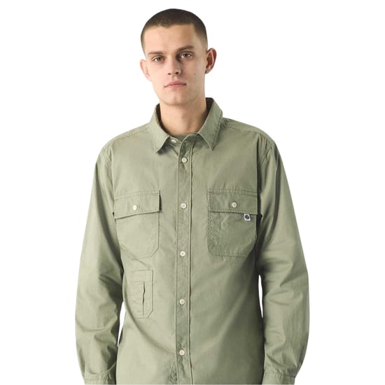 Pretty Green - "Brentwood" Hemd für Herren, Langärmlig (Grün) - Image 4