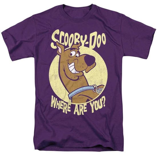 Scooby Doo - "Where Are You?" T-Shirt für Herren/Damen Unisex (Violett) - Image 1
