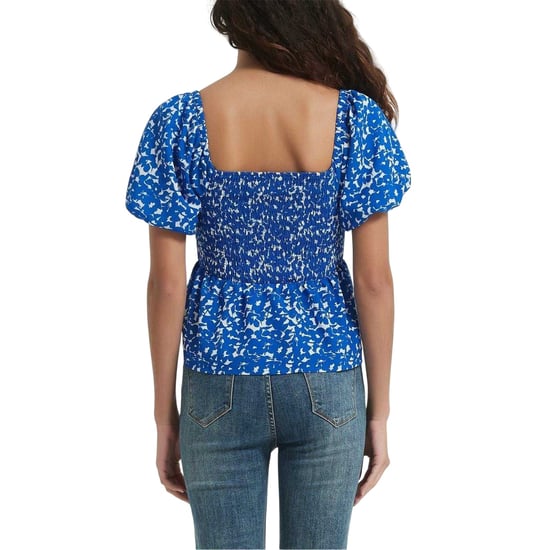 Be You - Bluse für Damen, Eckiger Ausschnitt, leger (Blau) - Image 3