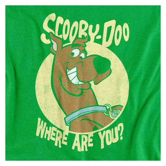 Scooby Doo - "Where Are You?" T-Shirt für Herren/Damen Unisex (Leuchtendes Gelbgrün) - Image 3