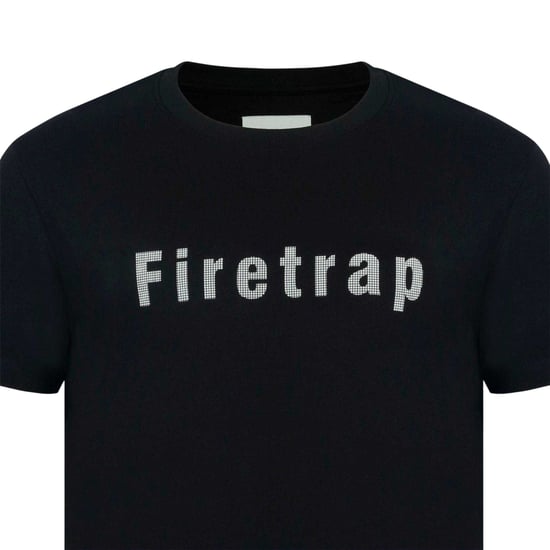 Firetrap - T-Shirt für Herren, Baumwolle (Schwarz) - Image 3