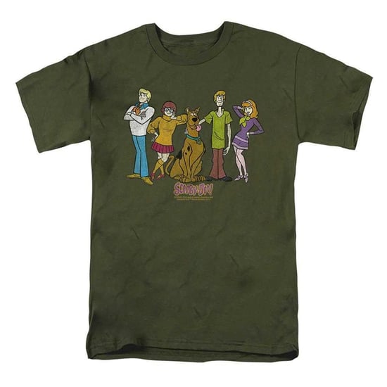 Scooby Doo - T-Shirt für Herren/Damen Unisex (Militärgrün) - Image 1