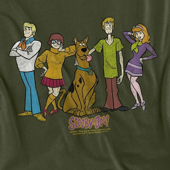 Scooby Doo - T-Shirt für Herren/Damen Unisex (Militärgrün) - Image 3