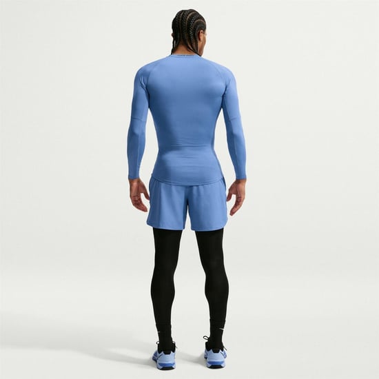 Nike - "Pro Core" T-Shirt für Herren, Langärmlig (Indigoblau) - Image 6