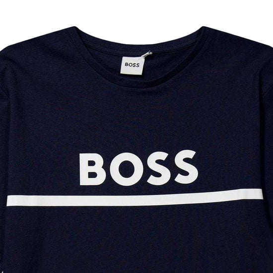 Boss - T-Shirt für Kinder (Marine) - Image 3