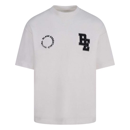 Blank Essentials - T-Shirt für Herren, Baumwollmischung, Übergroß (Naturweiß) - Image 2