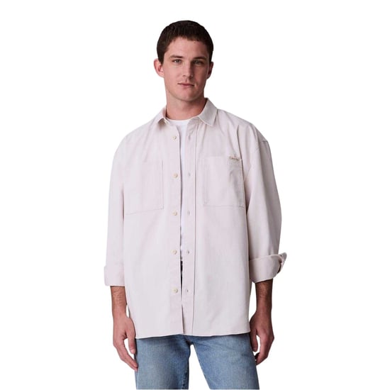 Calvin Klein - Hemd für Herren, Chambray-Stoff (Kreide) - Image 2