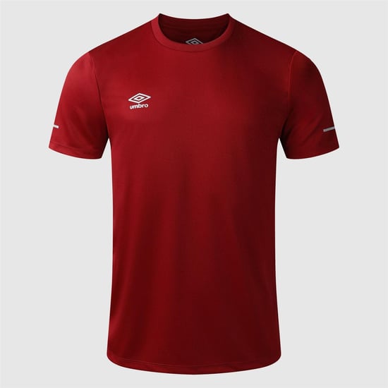 Umbro - T-Shirt für Herren, Rundhalsausschnitt, Athletisch (Rot) - Image 1