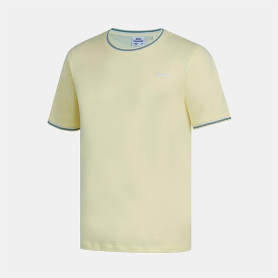 Slazenger - T-Shirt für Herren, Baumwolle (Hellgelb) - Image 2