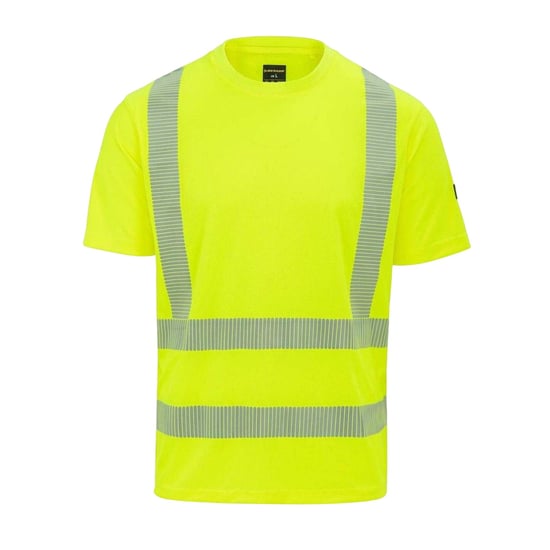 Dunlop - T-Shirt für Herren, Signalkleidung, Leicht (Gelb) - Image 1