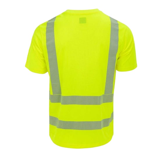 Dunlop - T-Shirt für Herren, Signalkleidung, Leicht (Gelb) - Image 2