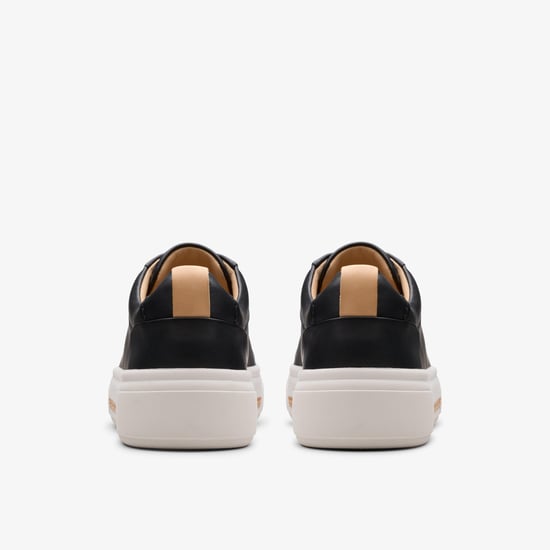 Hollyhock Walk Schwarze Leder Sneakers - Image 6