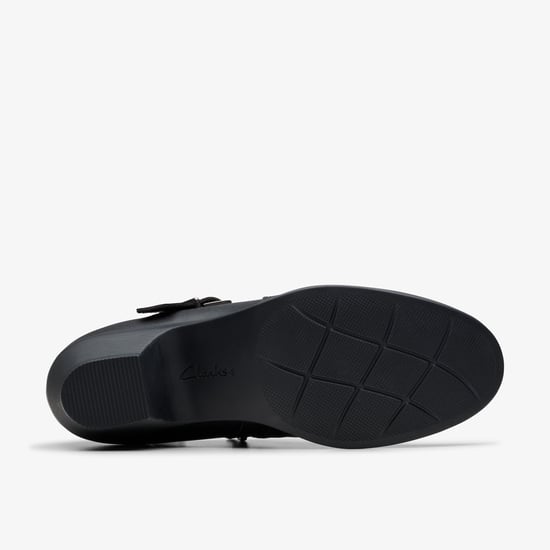 Emily2 Darcey Schwarze Leder Schuhe - Image 3