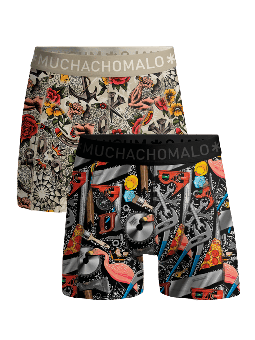 Muchachomalo Herren Boxershorts – 2 Stück – Herren Unterhosen - Image 1
