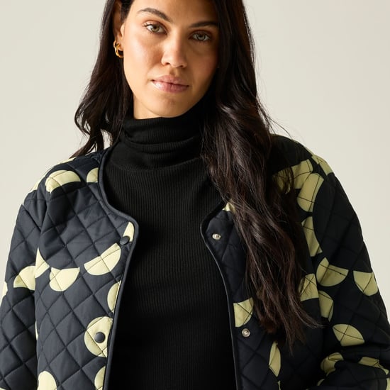 Regatta - "Orla Kiely" Jacke für Damen, Gesteppt, Leicht (Schwarz) - Image 3