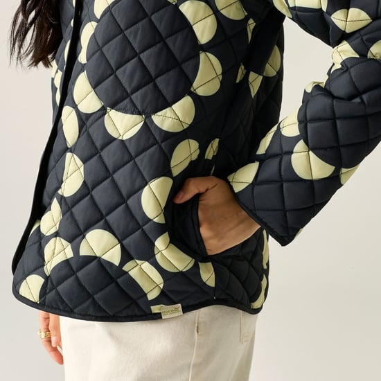 Regatta - "Orla Kiely" Jacke für Damen, Gesteppt, Leicht (Schwarz) - Image 4