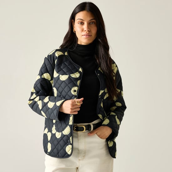 Regatta - "Orla Kiely" Jacke für Damen, Gesteppt, Leicht (Schwarz) - Image 6