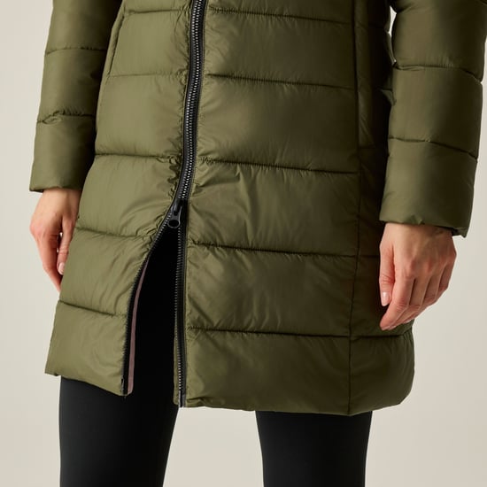 Regatta - "Amara" Steppjacke für Damen (Oliv/Schwarz) - Image 3