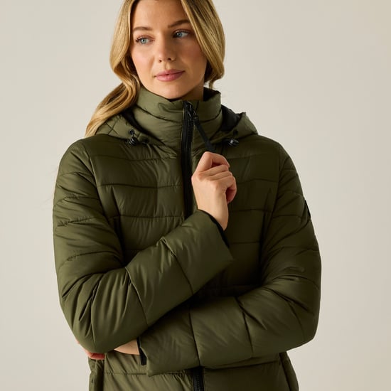 Regatta - "Amara" Steppjacke für Damen (Oliv/Schwarz) - Image 4