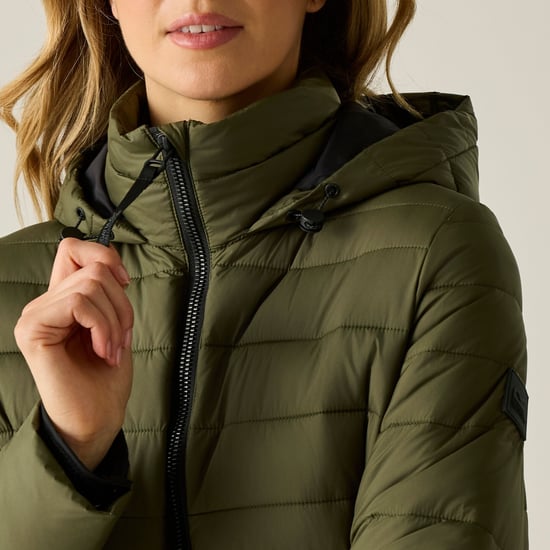 Regatta - "Amara" Steppjacke für Damen (Oliv/Schwarz) - Image 5