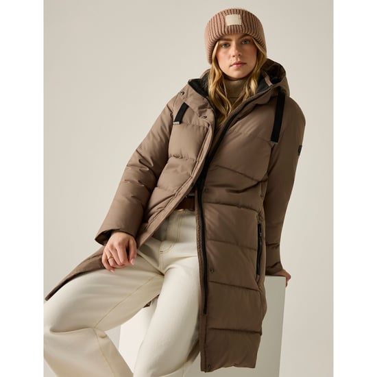 Regatta - "Eryn" Steppjacke für Damen (Mokka/Schwarz) - Image 1