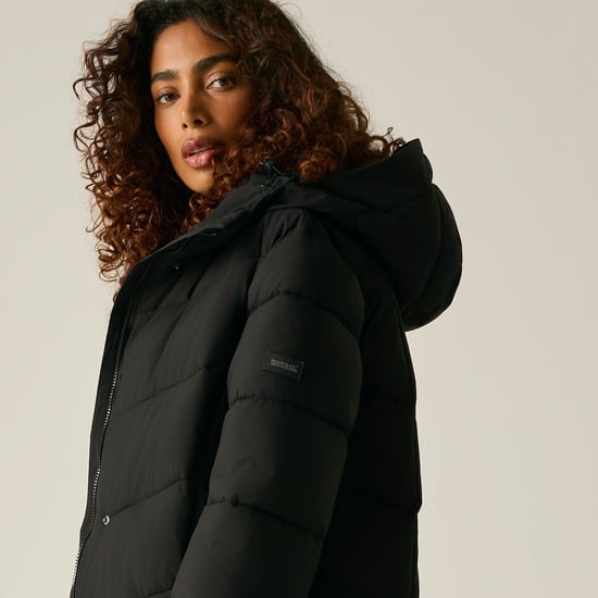 Regatta - "Eloria" Steppjacke für Damen, Lang (Schwarz) - Image 5