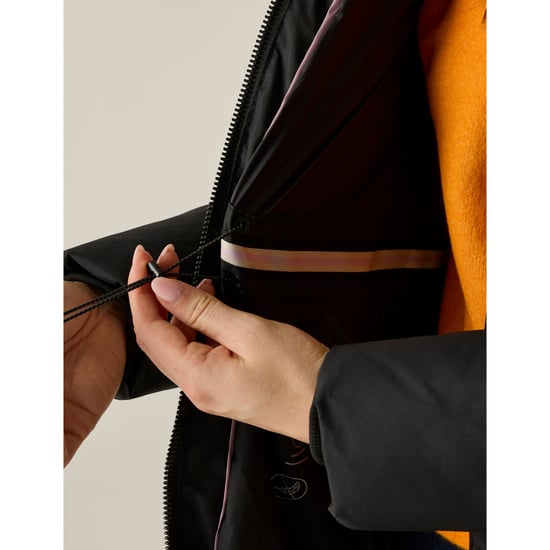 Regatta - "Merida" Steppjacke für Damen, Lang (Schwarz) - Image 5