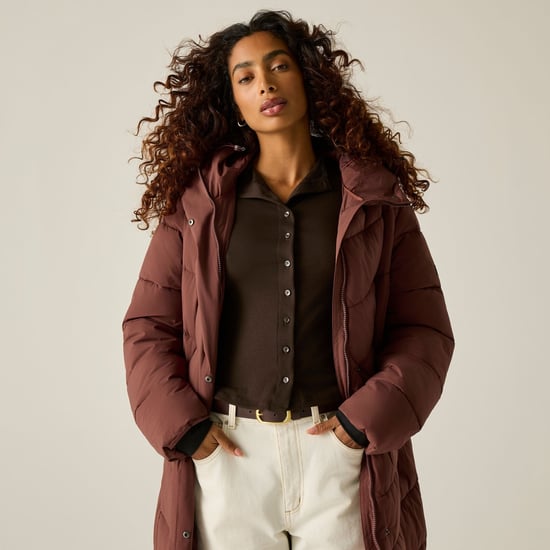 Regatta - "Eloria" Steppjacke für Damen, Lang (dunkele Kirsche) - Image 3