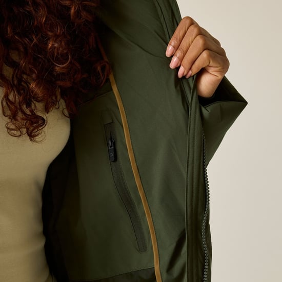 Regatta - "Eloria" Steppjacke für Damen, Lang (Dunkel-Khaki) - Image 4