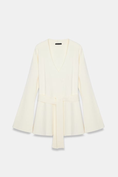 Damen-Polyacryl-Wollmischung Strickjacke - Image 5