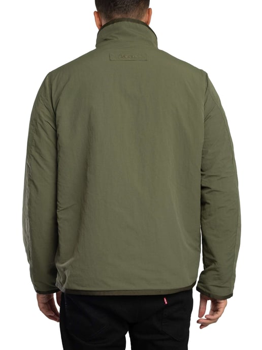 Barbour Wendbare Fleecejacke, Grün - Image 5