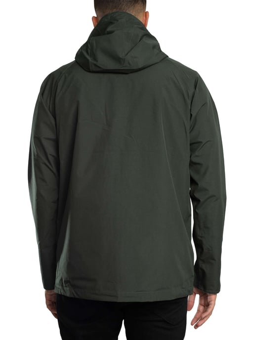 Barbour Wasserdichte Domus-Jacke Mit Kapuze, Grün - Image 3