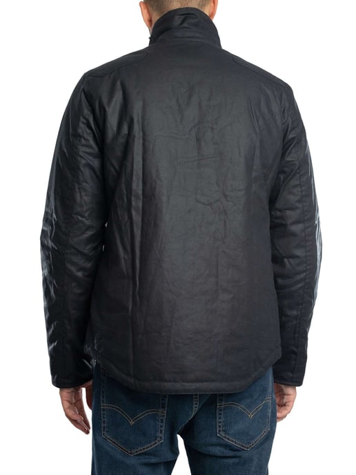 Barbour Reelin Wachsjacke, Blau - Image 3