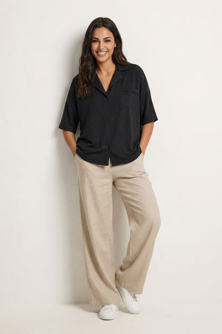 Lässig geschnittenes Button-Up-Shirt - Image 2