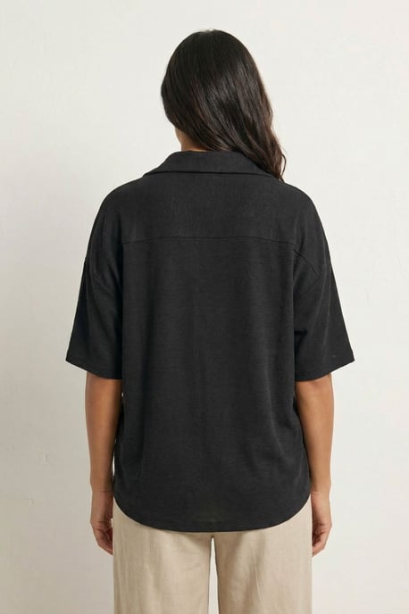 Lässig geschnittenes Button-Up-Shirt - Image 5