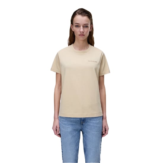 Napapijri - "Clarao" T-Shirt für Damen, Regulär (Beige) - Image 1