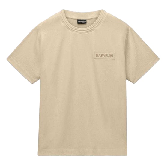 Napapijri - "Clarao" T-Shirt für Damen, Regulär (Beige) - Image 2